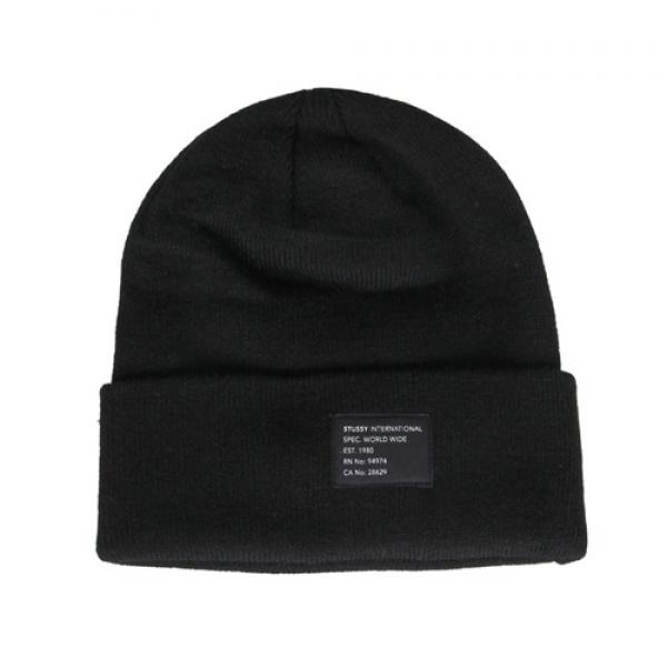 WATCH CAP BEANIE-BLACK